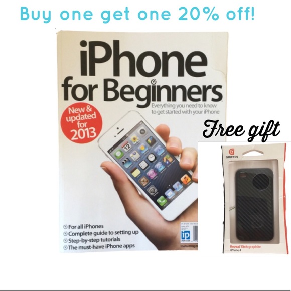 Imagine Publishing Other - “iPhone For Beginners” Book with FREE iPhone Case